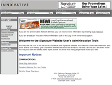Tablet Screenshot of members.thinkinnovative.com